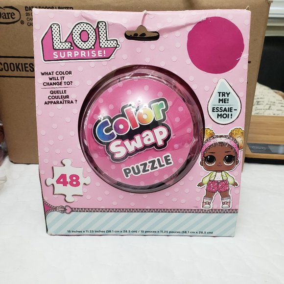 Toys Lol Surprise 48 Piece Color Swap Puzzle Poshmark